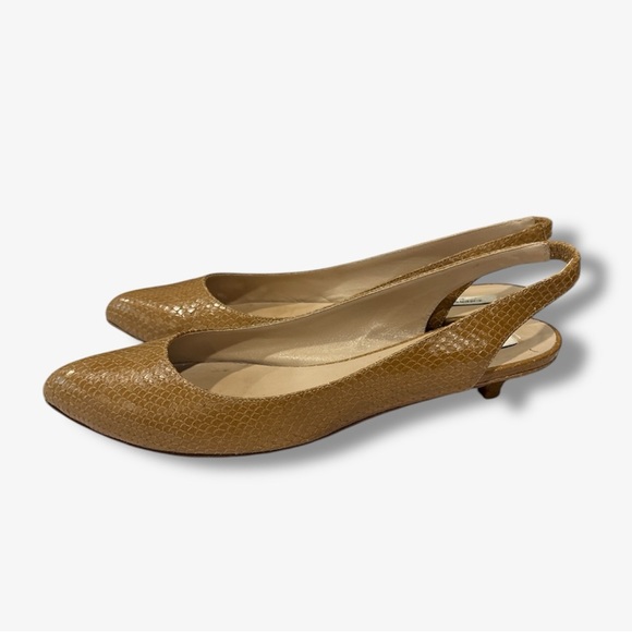 Emerson Fry Kitten Heel Slingback Shoes - Picture 1 of 12